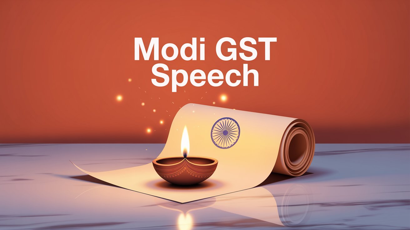 Modi GST Speech: Diwali Gift Explained for Taxpayers - taxreaders.com